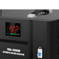 Régulateur de tension automatique monophasé 10KVA 60KVA avec affichage numérique, stabilisateur de puissance pour usage industriel