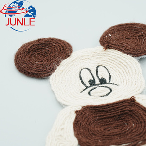 Vente en gros de motifs animaux tricotés Applique Crochet Patch pour vêtement - Product Image 5