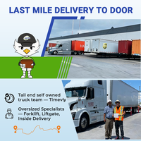 Transitaire maritime Chine-USA DDP, livraison porte-à-porte, frais de douane payés, service d'expédition maritime, Amazon FBA