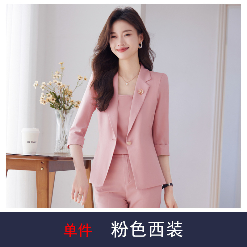 pink suit