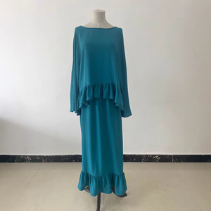 Completo da Donna Minimalista con Camicia e Gonna Dritta, Stile Europeo e Americano, Nuovo Set Due Pezzi alla Moda e Comodo - Product Image 3