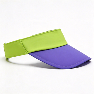 Unisex Sport Sun Visor <b>Hat</b> Curved Ponytail Hole UV Protection Wide Summer Beach Outdoor Lightweight Quick Dry Headwear Wholesale - Product Image 3