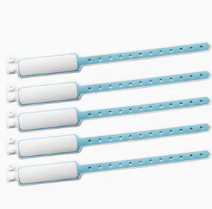 Nhà Máy Giá nhựa dùng một lần <span class=keywords><strong>RFID</strong></span> không thấm nước y tế nhận dạng dây đeo cổ tay với biểu tượng tùy chỉnh cho bệnh nhân sử dụng - Product Image 1