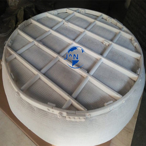 Eliminador de niebla de alambre de plástico PP PE PVC PTFE tejido, almohadilla de malla, rejilla de soporte desempañador para soldadura de corte de torre de separación incluida - Product Image 3