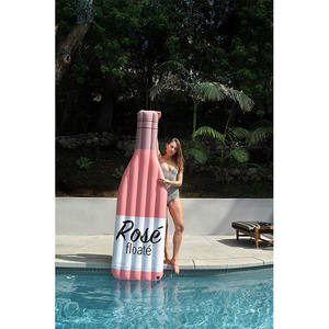 定制PVC香槟池浮动充气酒瓶河筏商用100-500千克容量 - Product Image 5