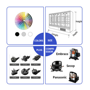<span class=keywords><strong>Frigorifero</strong></span> Espositore Aperto Commerciale per Frutta e Verdura, <span class=keywords><strong>No</strong></span> <span class=keywords><strong>Frost</strong></span>, per Supermercati - Product Image 5