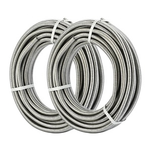 Tuyau de douche flexible en acier inoxydable, tube d'eau ondulé, tuyau de salle de bain, design moderne - Product Image 1
