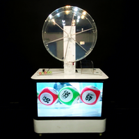 Machine de loterie avec moniteur pour jeux de loto