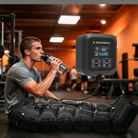 Bottes de récupération à compression d'air à 6 chambres pour athlètes, système de massage sportif pour soulager les douleurs musculaires des jambes
