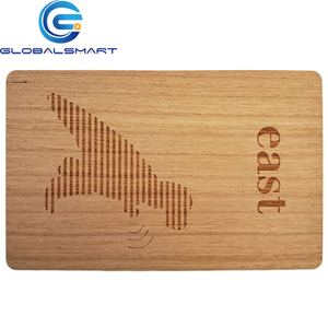 บัตรไม้ RFID แบบสลักและพิมพ์ บัตร NFC ไม้ไผ่ สำหรับโรงแรมและร้านค้าสมาชิก - Product Image 4