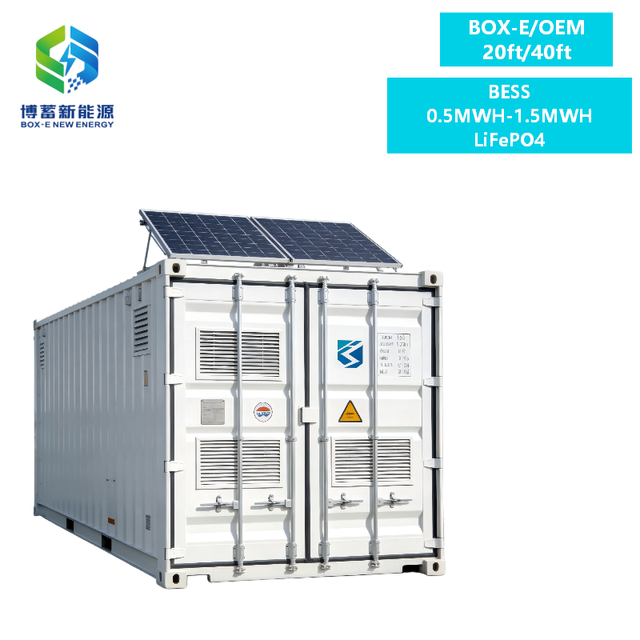 2026 BOX-E New commercial Solar Power System 500KWH 1MWH Energy Storage System Container