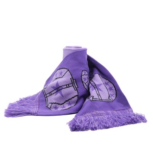 Bufandas de Acrílico Personalizadas de Alta Calidad con Logotipo, Inspiradas en Equipos de Fútbol, Estilo Invernal, Tejido Común, Impresión de Letras, Playa - Product Image 5