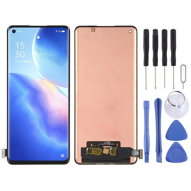 Wholesale Price Original Super AMOLED Material LCD Screen and Digitizer Full Assembly for OPPO Reno5 Pro 5G / Reno5 Pro+ 5G