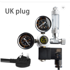 MUFAN MF0407 W21.8 220V akvaryum <span class=keywords><strong>CO2</strong></span> regülatörü manyetik Solenoid çek valf akvaryum kabarcık sayacı balık tankı aracı - Product Image 2