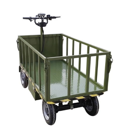 China 4 Wheel Heavy Duty Transport Trolley - 800kg Electric Cargo