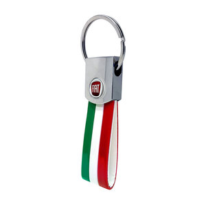 Italia originale per logo Fiat portachiavi colorato chiave auto accessori - Product Image 1