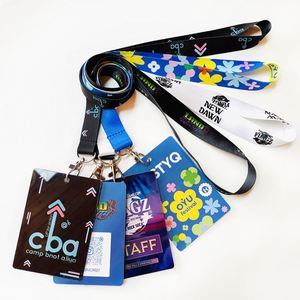 Custom Full-Color <b>Polyester</b> <b>Lanyards</b> for Festivals and Parties Customizable Woven Logo Festival Party <b>Lanyards</b> - Product Image 1