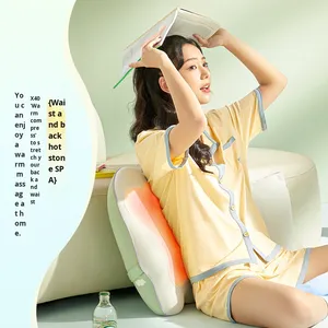 Masajeador de Cintura Xiangshu W2 con Función Musical, Cojín Lumbar y de Espalda con Compresión Caliente, Almohada para Hombros y Cuello - Product Image 2