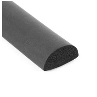 Cinta de Sellado de Espuma EPDM con Cinta Adhesiva, Sellos de Goma de Alta Densidad para Absorción de Impactos y Aislamiento Acústico para Protección de Bordes de Puertas