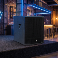 Thinuna T-12B-DPA Subwoofer Attivo Professionale da 12 Pollici, 550W, Altoparlante per Bassi ad Alta Potenza per Concerti e Club Indoor
