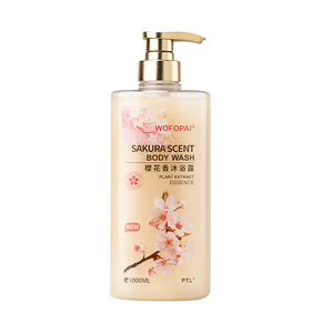 Set de Cuidado Capilar con Fragancia Floral de Sakura, Marca Privada OEM, Gel de Ducha Perfumado, Champú, Acondicionador, Ingredientes Herbales y Químicos - Product Image 2