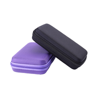 Étui à huiles essentielles personnalisable en cuir rigide avec fermeture éclair, grande capacité, pour voyage, de haute qualité, Doterra 2ml