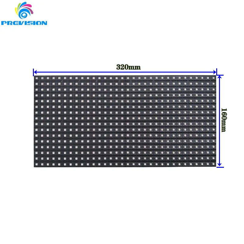 Светодиодный дисплей, уличный модуль P10, полноцветный, 3 в 1, 320x160 мм, 32x16Dots 1/2, сканирующая матричная панель Smd3535
