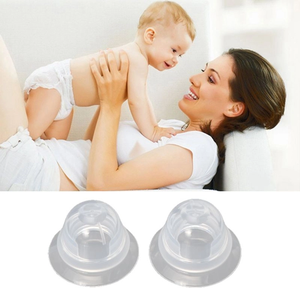 Correcteur de mamelons en silicone pour mamelons plats ou inversés avec étui transparent - Product Image 4