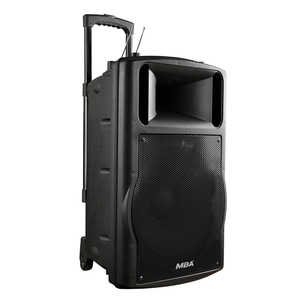 МВА 15 дюймов 300 Вт Профессиональный <span class=keywords><strong>2</strong></span> <span class=keywords><strong>Way</strong></span> с батарейным питанием портативный DJ микшер динамик пластик Bt активная акустическая система - Product Image 1