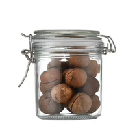 Vente en gros de mini bocaux en verre hermétiques à pince pour la conservation des aliments, des biscuits, du café, de 100 ml, 200 ml, 500 ml, 750 ml