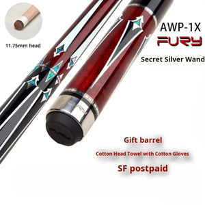 Queue de billard professionnelle Fury AK Series, en érable, à faible déviation, pour snooker et billard - Product Image 4