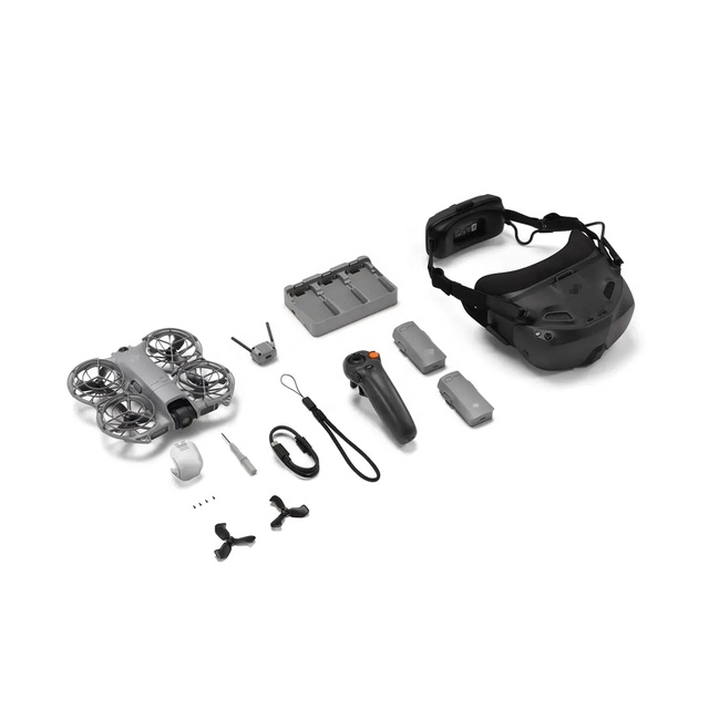 FPV Drone Neo 2 Motion Fly More Combo RC Motion 3 Goggles N3 Digital Transceiver 4K Camera 10km Transmission 3 Batteries