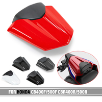 Para Honda CBR500R CB400F CBR400R CB500F 2016-2025 Cubierta de asiento trasero de motocicleta, capota de asiento trasero para pasajero, cubierta de carenado de asiento individual