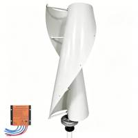Kit éolien à axe vertical hélicoïdal Savonius 2000W, 24V 48V 96V 120V 220V, générateur éolien à lévitation magnétique triphasé NdFeB