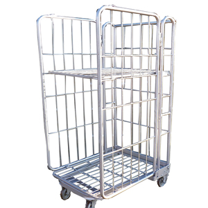 Carro para logística Carro logístico de acero metálico para almacén - Product Image 3