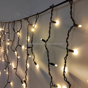 Guirlandes lumineuses à basse tension DC24V IP44, 10M 50M 100M, câble en caoutchouc, blanc chaud, pour extérieur, avant-toits, Noël, décoration de façade commerciale - Product Image 3
