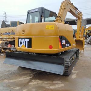 รถขุด CAT 307D มือสอง 7 ตัน รถขุดไฮดรอลิกแบบตีนตะขาบขนาดเล็ก คุณภาพสูง อุปกรณ์ก่อสร้าง ราคาถูก ขาย - Product Image 4
