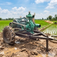 Pompe d'irrigation à haute pression de type 260 de 4 pouces - Unité de pulvérisation et de pressurisation à haute pression avec pistolet de pulvérisation
