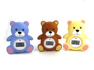 Termómetro de baño de oso de bebé de dibujos animados de alta calidad Termómetro de baño y habitación -- Productos de seguridad para bebés - Product Image 4