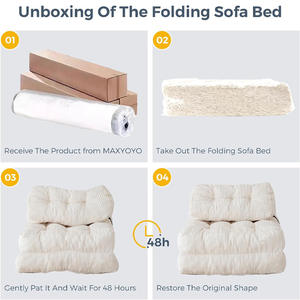 Tatami Schlafs ofa Einfache Schnitt Liege Schlaf Vakuum Kompression Schlafzimmer Balkon Balkon Komprimierte Sofa garnitur Möbel - Product Image 6