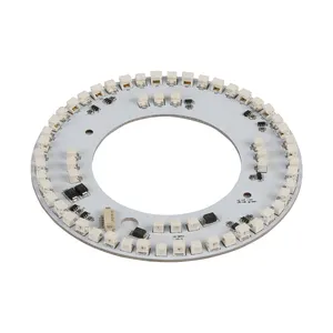 Professionelle benutzerdefinierte Aluminium-Substrat-Ring LED Licht-Panel PCB-Leiterplatte zu LED-Antrieb Motherboard-Produktion OEM-Preis