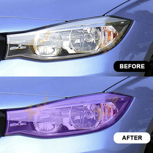 เหมาะสำหรับ<span class=keywords><strong>2022</strong></span> <span class=keywords><strong>BMW</strong></span> <span class=keywords><strong>IX3</strong></span> <span class=keywords><strong>M</strong></span> 2023 2024 PPF สีขาวเป็นสีม่วงสีขาวขาวเป็นสีดำฟิล์มป้องกันไฟหน้าภายนอก - Product Image 4