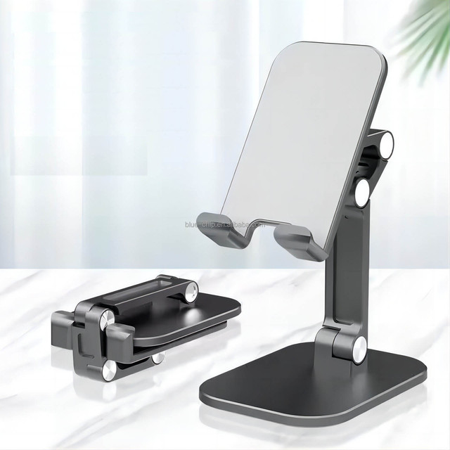 High Quality Portable Magnet Phone Stand Universal Foldable Plastic Desktop Mount for Adjusting Mobile Devices Table High Desk