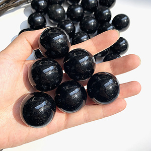 500g 3cm boule de cristal naturel boule d'<span class=keywords><strong>obsidienne</strong></span> noire <span class=keywords><strong>prix</strong></span> des pierres de guérison <span class=keywords><strong>obsidienne</strong></span> noire colorée pour la décoration intérieure - Product Image 2