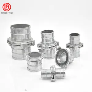 Cinturón de agua conector rápido aleación de aluminio 2 mordazas conector de aluminio engrosado cinturón de agua conector de tubería de agua