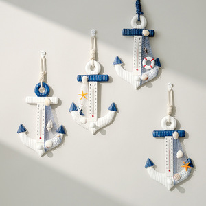 Mediterranean Style Anchor Wall <b>Hook</b> Iron 23Cm Home Decor Hanging Ornament For Clothes And Decoration - Product Image 1