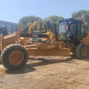 รถเกรดเดอร์มือสอง Cat 140H 140K ราคาถูก ขายดีทั่วโลก รถมอเตอร์เกรดเดอร์ Caterpillar 140H มือสองสำหรับขาย - Product Image 4