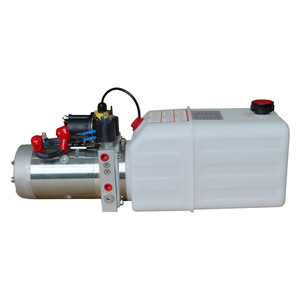 Unidad de Potencia Hidráulica Pequeña, Bomba de CC de 12V/24V, Nueva Condición, Ensamblaje de Acción Simple/Doble para Elevador de Puerta Trasera de Automóvil, Camión Volquete - Product Image 4