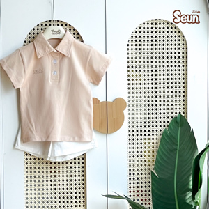 Camiseta Polo de Algodón para Niños al por Mayor, Camiseta Informal Transpirable y Cómoda para Niños y Niñas para Uso Diario - Product Image 3