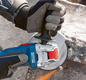 <span class=keywords><strong>Amoladora</strong></span> Angular Inalámbrica de 18 V GWX180-LI con Motor sin Escobillas, Cambio Rápido X-lock, 125 mm, Compatible con Baterías <span class=keywords><strong>Bosch</strong></span> - Product Image 4